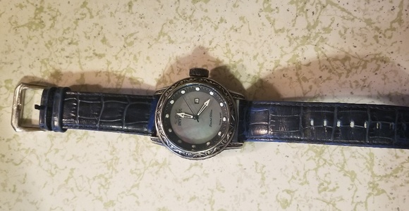Mens Special Edition Pearl Face Invicta Watch Blue - Picture 7 of 7